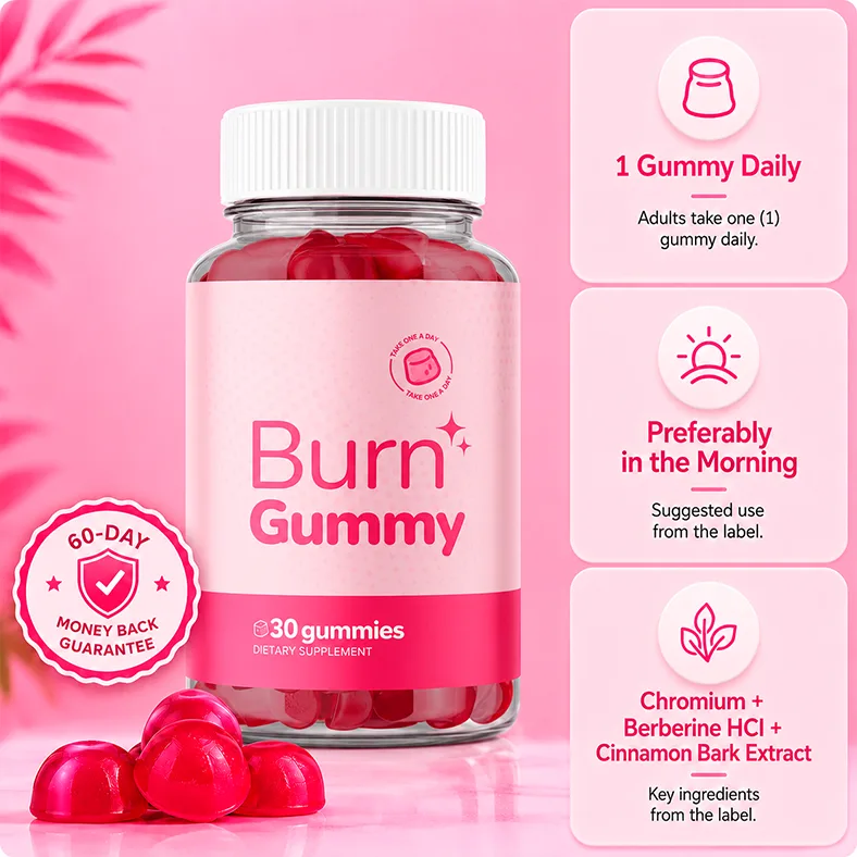 Burn Gummy™ Premium Metabolism Support Gummies